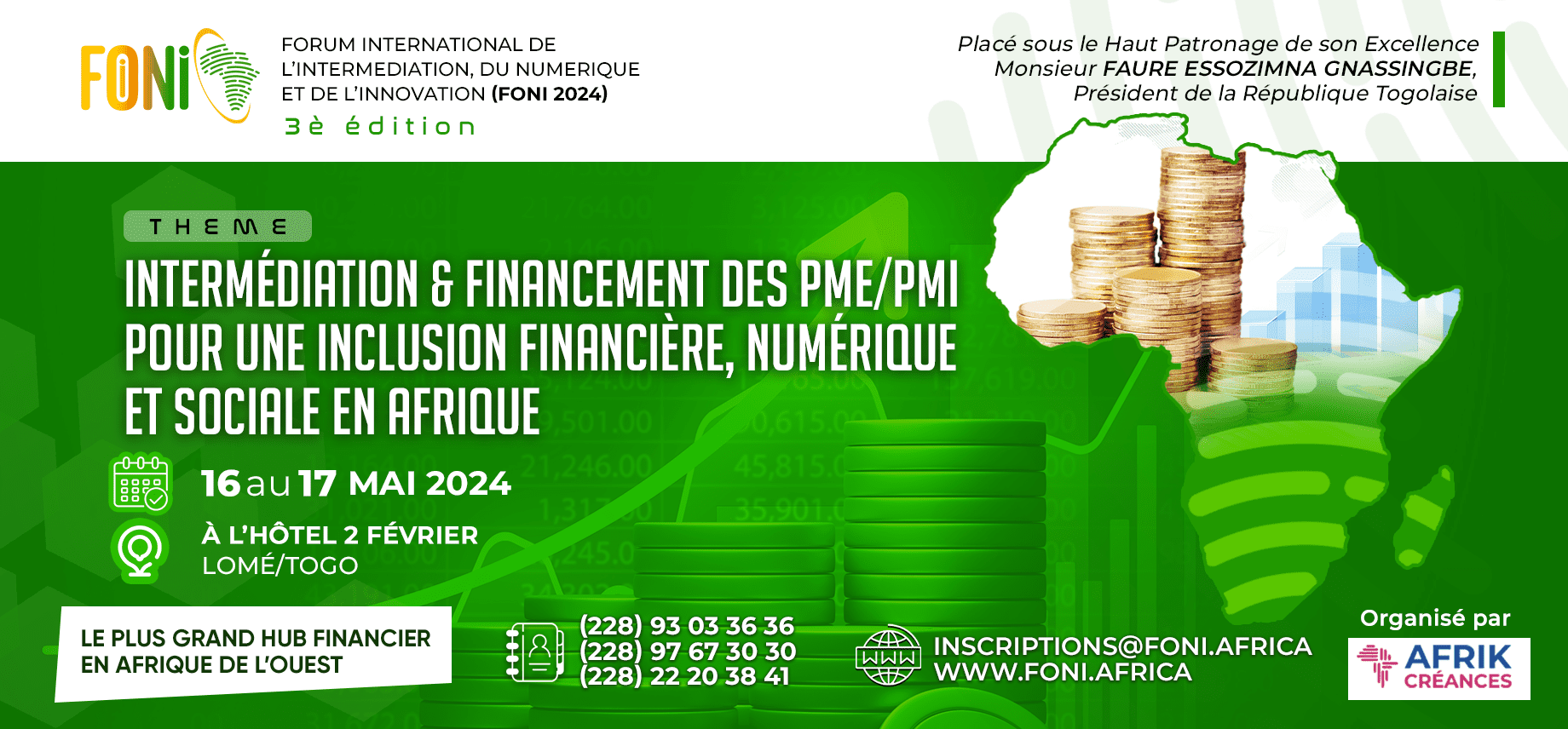 FONI… The largest financial hub in West Africa.