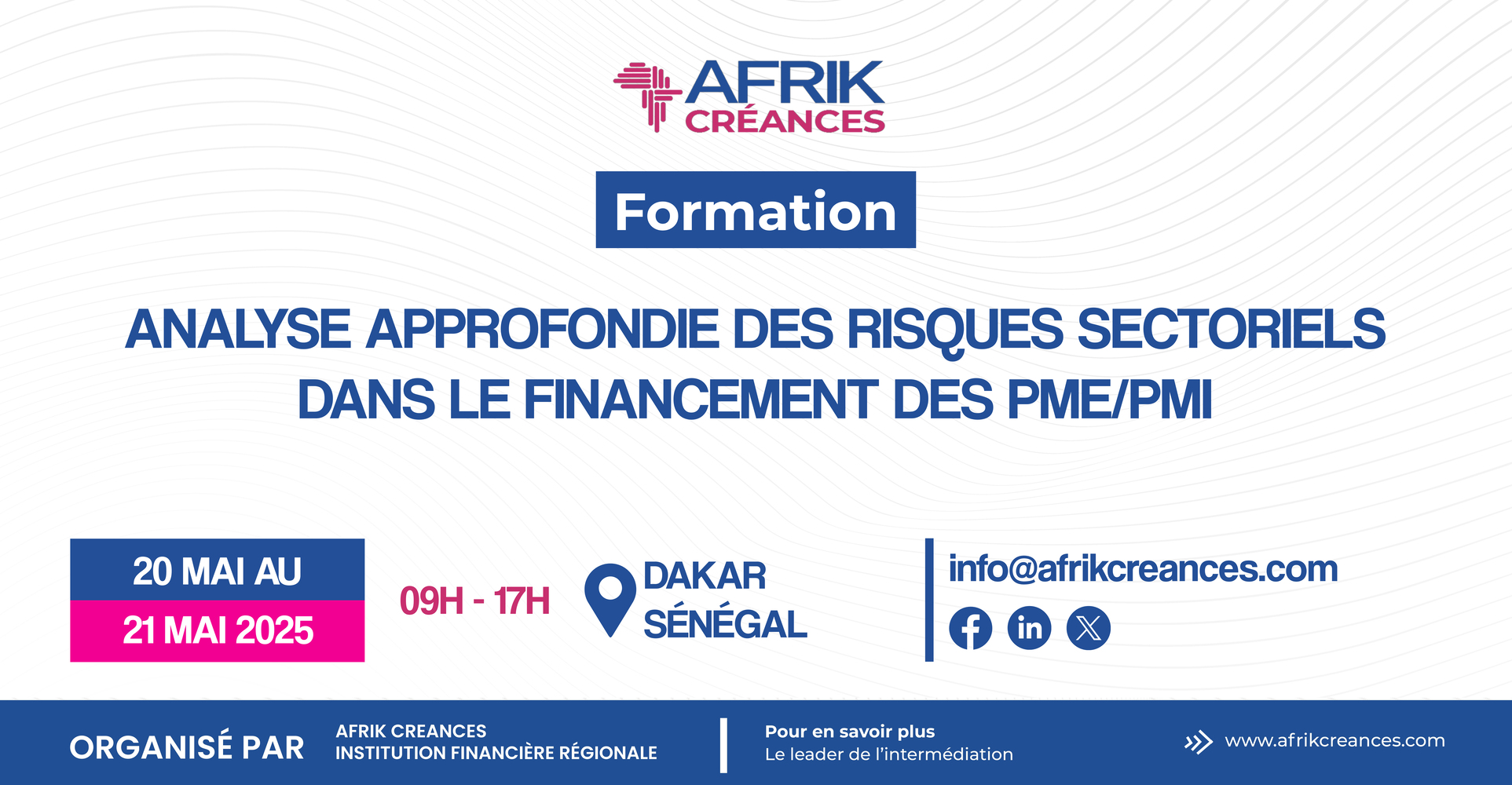 Visuel de formation Analyse approfondie des risques sectoriels dans le financement des PME/PMI.