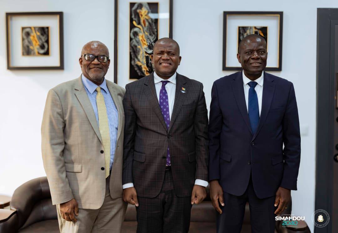 Le Ministre Ismaël NABE accueille le PDG d’Afrik Finances Holding