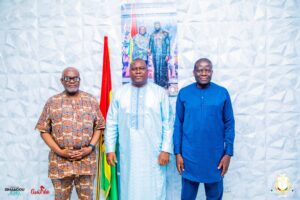 AFRIK FINANCES HOLDING reçue par le Ministre Fassou THEA en prélude au FONI 2026 à Conakry